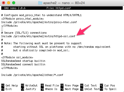 Include https-ssl.conf File