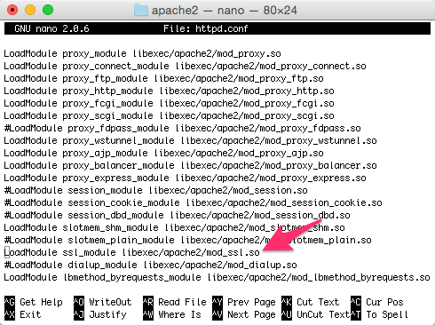 Load mod_ssl