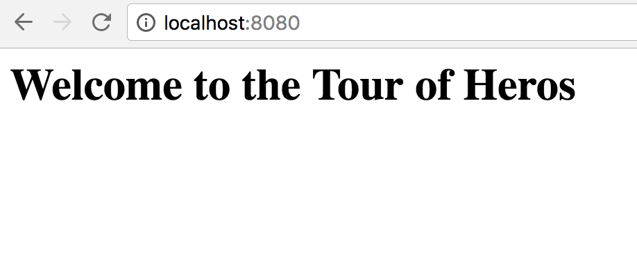 Welcome to the Tour of Heros